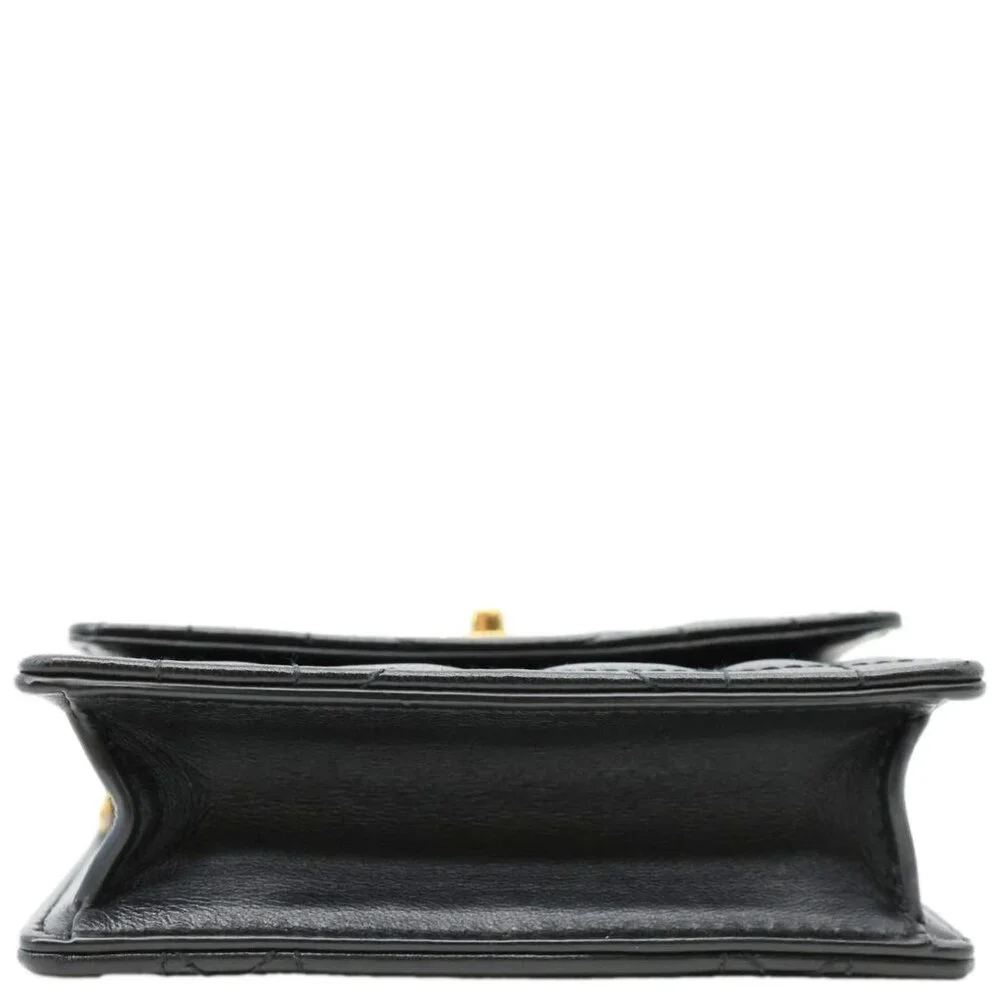 Christian Dior  Miss Caro Micro Cannage Lambskin Leather Crossbody Bag Black - Picture 10 of 13